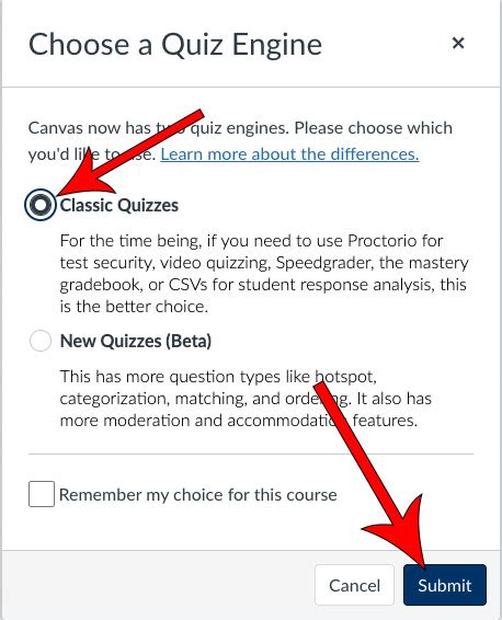 Using the Quiz Add.